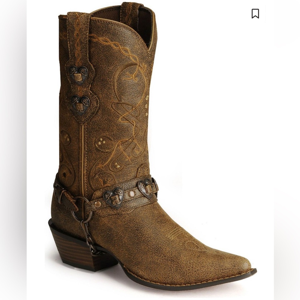 Durango Women's Crush Heart Harness Boots